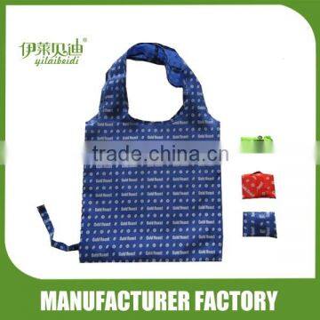 Foldable shopping bag with printed