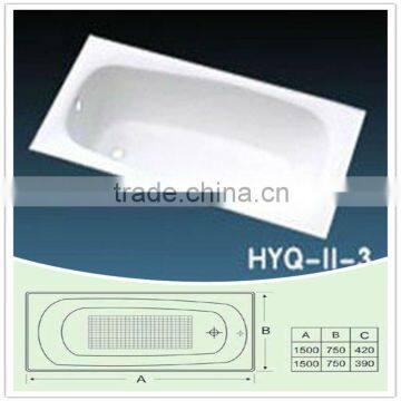 iron bathtub manufacturer 1500mm 1600mm 1700mm 1800mm