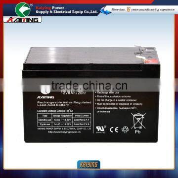 long lead acid battery AGM battery life for ups 12v8ah