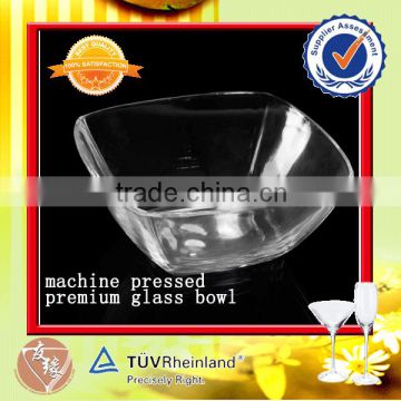 Cheap square shape clear heat resistant glass bowl                        
                                                                                Supplier's Choice