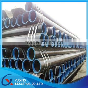 schedule 20 thin wall thickness black steel pipe for handrail