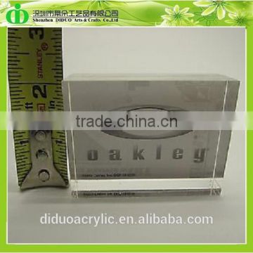 DDB-0142 Trade Assurance Solid Acrylic Cube Block