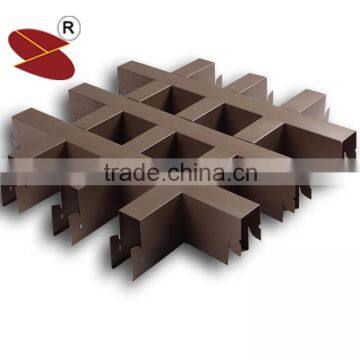 Aluminum Metal Ceiling Tiles Ventilation Grid