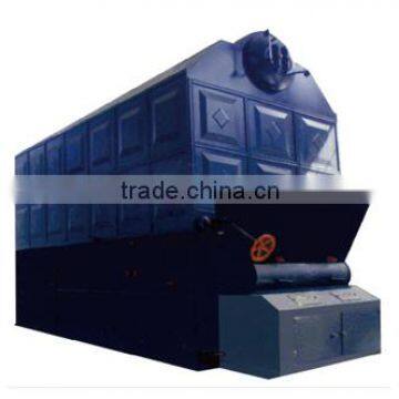 compact structure coal-burning steam and hot water boiler