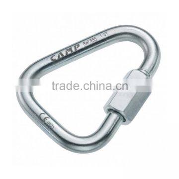 Ringging triangle delta zinc plated chain quick link