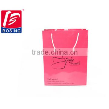 fashion design for shopping packaging bag with customized design