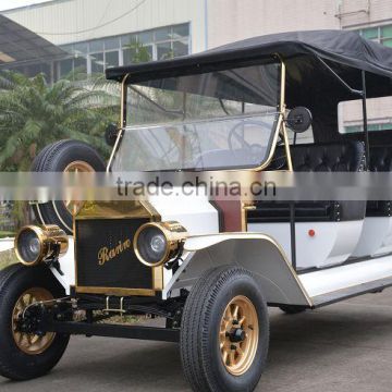 Graceful and elegant design quality assured tourist golf cart