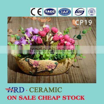 2016 Cement Flowerpot /plant pot For Yard Art