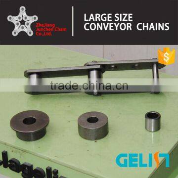 3 types of roller high hardness double pitch conveyor chain (M series )