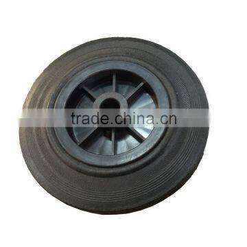 8 inch solid rubber wheel