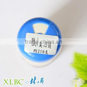 well-designed 250pcs per little Blue Core Jar two point wooden toothpick
