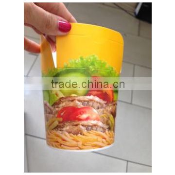 disposable kraft paper noodle boxes/fast food boxes/pasta boxes