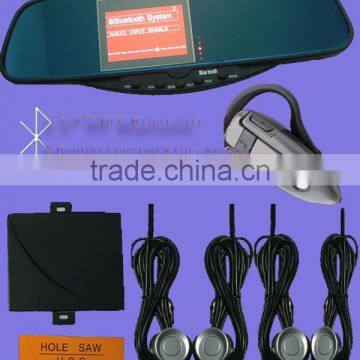 Hottest Selling Car Bluetooth Handsfree Mirror Auto Part Kit