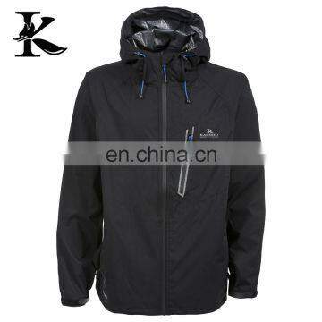 Men's waterproof jacket 100% Polyester TPU Membrane