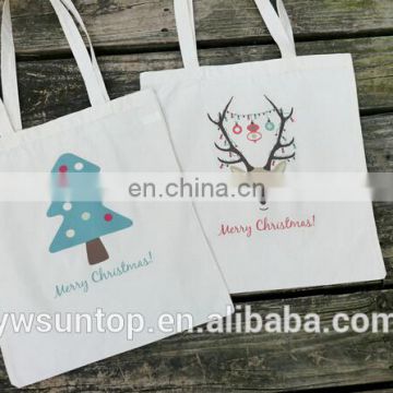 Christmas Bag Shopping Tote Bag Custom Canvas Tote Bag