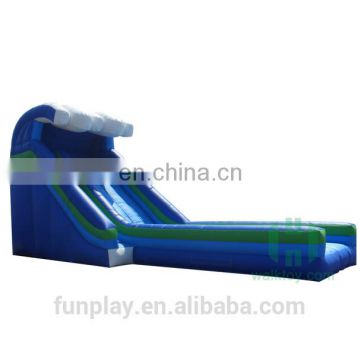 HI hot giant inflatable water slide for pool, blue commercial water slide for adults