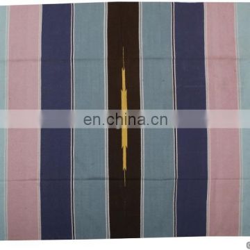 Indian Cotton Rugs Ethnic Hand Woven Dariya Decorative Carpet Handmade Runner Yoga Mat