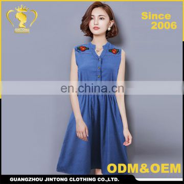 Factory price latest design dresses women lady clothing dress 2017