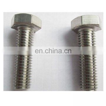 inconel 625 stainless steel hex bolt and nut sizes m12 stainless steel bolts