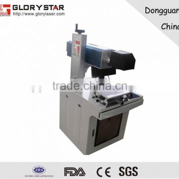 GLORYSTAR Paper Sticker laser marking machine with CE, SGS,ISO