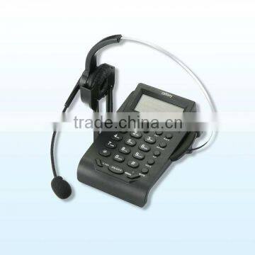 Business caller id headset telephone model