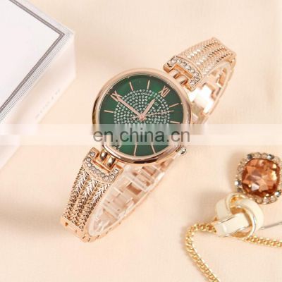 JW 6368 Original quartz analog stainless steel rose gold watches for lady watches 3atm