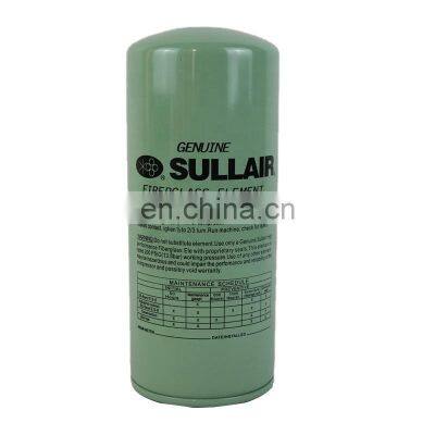 Xinxiang filter factory wholesale  250025-526 Metal  Filter Canister For Sullair Air Compressor filter element Part