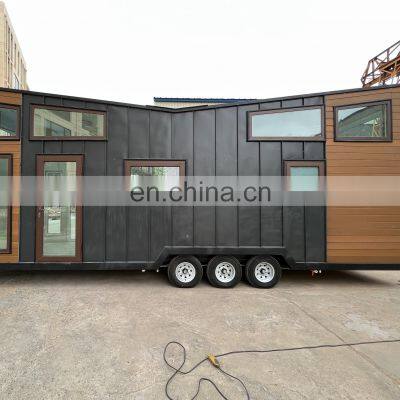 tiny home on wheels luxury design trailer house