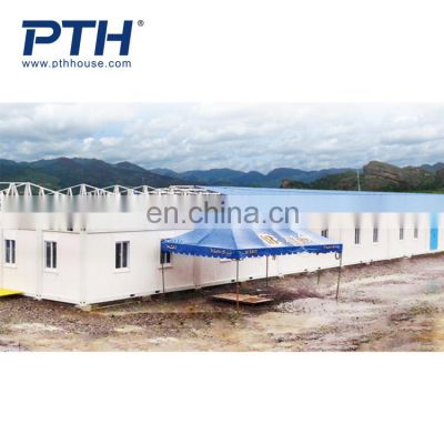 Sandwich Panel flat pack Container house prefab houses mining camp office