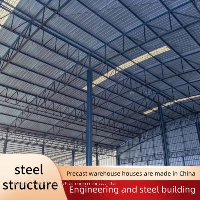 Building Prefabricated House / Factory / Shed Steel Structure Drawing Light Steel Frame Prefab Metal Building C/z Section Steel