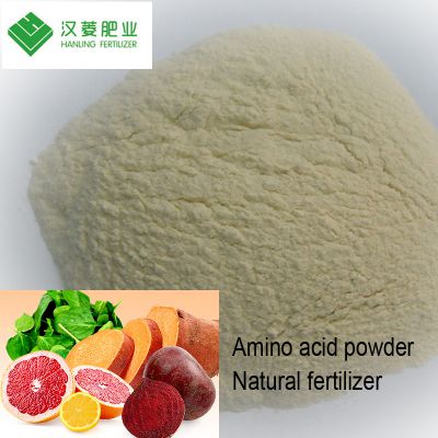 Soluble Complex amino acid powder fertilizer 80% raw material