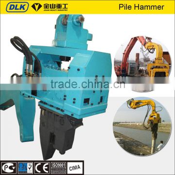 High quality hydraulic vibro pile driving hammer for 40tons excavator