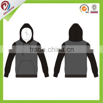 light cotton hoodies plain hooded sweatshirts without zipper