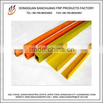 Insulation Colorful FRP Channel Fiberglass Rods and Tubes