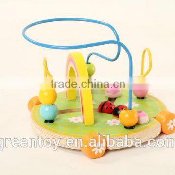 wooden beads kids wood educational toys baby toy