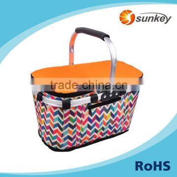 Customized logo fabric picnic basket for export                        
                                                                                Supplier's Choice