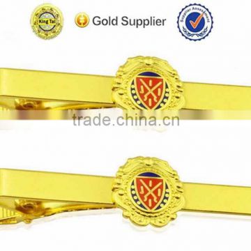 wholesale factory manufacture elegant quality custom gold tie clip for gift