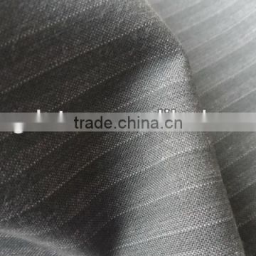 viscose and polyster stripe men TR stripe fabric