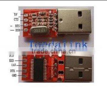 USB TTL-232 Cable with Serial Chip Embedded in a C