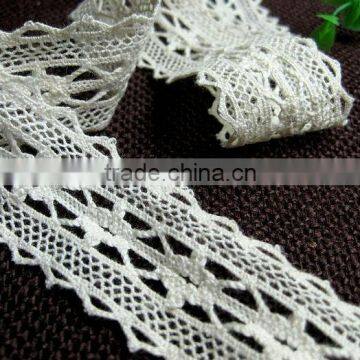 Guangzhou cotton crochet torchon lace in 3.4cm