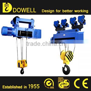 Wire rope cheap electric monorail hoist