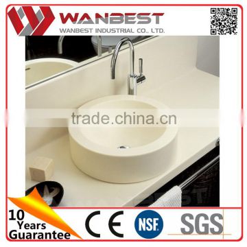 Cost price hot sale promotion single handle marble washbasin faucet