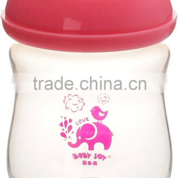 Factory price good quality durable BPA free wide neck 150ml PP Baby milk storage bottle with leakproof silicone seal ring