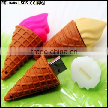custom made ice cream mini flash drive USB storage, 2GB,4GB,8GB China suppliers