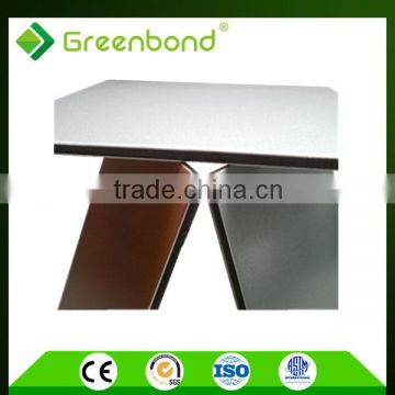 Greenbond aluminum composite panel with 4mm 3mm 5mm thick acp