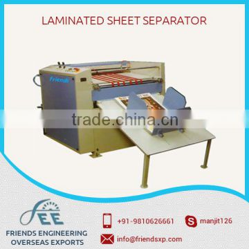 Direct from Factory Supply of Laminated Sheet Separator at Wholesale Price