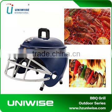 Sports Grills Helmet BBQ charcoal Grill