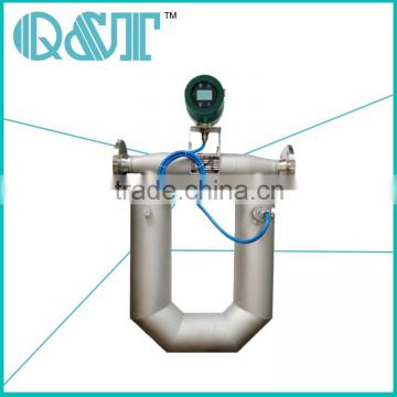 High accuracy coriolis Mass flow meter for crude oil