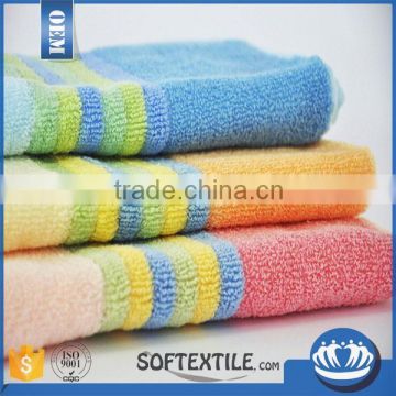 china supplier Effective luxury striped hand towels
