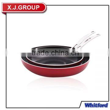 2Pcs Nonstick Aluminum Cookware Fry Pan Set XJ-12619